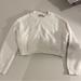 Zara Sweaters | Fluffy White Cropped Zara Sweater Small | Color: White | Size: S