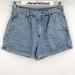 American Eagle Outfitters Shorts | American Eagle Denim Jean Mom Shorts Rolled Cuff 2.5” Inseam Womens Size 8 | Color: Blue | Size: 8