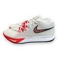 Nike Shoes | Nike Kyrie Flytrap 6 Low Basketball Shoes Gray Red Dm1125-002 Mens Size 13 | Color: Red | Size: 13