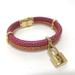 Louis Vuitton Jewelry | Louis Vuitton Bracelet-Keep It Twice Accessories Bracelet | Color: Gold/Pink | Size: Length: 5.9inch Width: 3.9inch