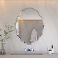 S-giant - Grand Miroir Décoration Murale Salon: Grande Miroir Ovale Mural Deco pour Chambre