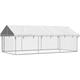 Maisonchic - Chenil extérieur avec toit Parc Enclos pour Chiens Cage Nich 400x200x150 cm REBSW184379