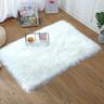 Ersandy - Faux Peau de Mouton Imitation Toison Moquette Peau Dagneau Tapis Fluffy Soft Longhair