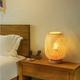 Bambou Tissage Lanterne Lampe De Table Lampe De Chevet Style Japonais Veilleuse Décorative