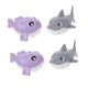 Abaodam 20 Pcs Plastic Kids Toys Baby Tub Baby Bath Tub Children’s Toys Wind up Sea Animals Baby Swimming Pool Sharks Baby Cartoon Bath Toy Windup Bathtub Toy Wind up Bath Toys Toddler Abs