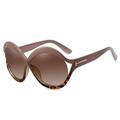 MUTYNE Unique Arc Oversize Cat Eye Sunglasses For Women Luxury Sun Glasses Female Gradient Sexy Shades Driving Eyewear Party,Khaki Leopard,One size