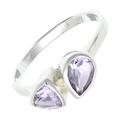 Silver N Rock Amethyst Gemstone Band Ring Men & Women Band Ring All Size 925 Sterling Silver Band Ring Gift Item Jewelry ERG-1260A_ (Z+1)