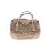 Simply Vera Vera Wang Satchel: Tan Chevron/Herringbone Bags