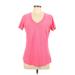 Under Armour Active T-Shirt: Pink Activewear - Women's Size Large