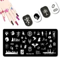 Les rois plaque d'estampage d'ongles anneaux Mouteen-145 homme plaques de timbre d'ongle Figure de