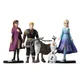 Figurines de la reine des neiges Disney 5 pièces princesse Elsa Anna Olaf renne décoration de