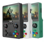 Console de jeu vidéo rétro portable pour enfants console de jeu X6 plus de 3.5 jeux classiques