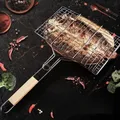Mir de barbecue antiadhésif en acier inoxydable coussin de filet de barbecue viande légumes