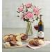 Cherished Blooms Bouquet, Two Dozen Cheryl's® Cookies, And Ross Lane Red Blend, Family Item Flowers Duo Bouquets by Harry & David