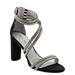 David Tate Bride - Womens 7 Black Sandal Medium