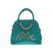 Bebe Satchel: Teal Print Bags