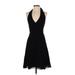 Maeve Casual Dress - Mini: Black Solid Dresses - Women's Size 2
