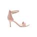 BP. Sandals: Pink Solid Shoes - Women's Size 8 - Open Toe