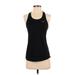 Nike Active Tank Top: Black Activewear - Women's Size Small