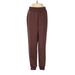 Laundry by Shelli Segal Sweatpants - High Rise: Brown Activewear - Women's Size Small