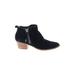 Dolce Vita Ankle Boots: Black Solid Shoes - Women's Size 9 - Almond Toe