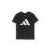 Adidas Active T-Shirt: Black Sporting & Activewear - Kids Boy's Size 7