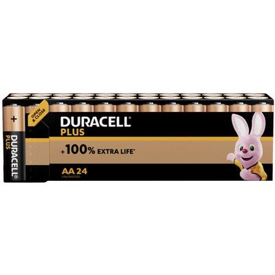 Plus Power Mignon (AA)-Batterie Alkali-Mangan 1.5 v 24 St. - Duracell