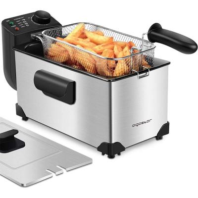 Aigostar - professionelle friteuse 3 liter 2200 w edelstahl