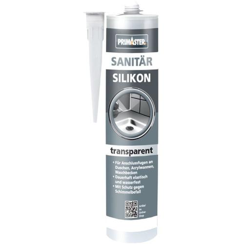 Sanitär Silikon transparent 310 ml Dichtstoff - Primaster