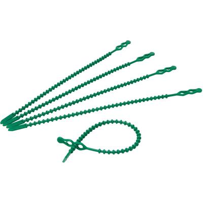 Wiederverwendbarer Kabelbinder 23,5 cm grün 50 Stück - Kopp Image