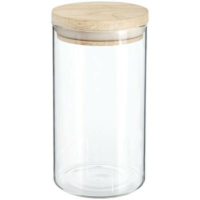 Einmachglas glas holzdeckel hermet 1l - Todesknie - 5five