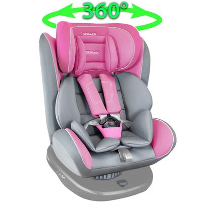 Auto Kindersitz mit 360° Drehfunktion und isofix für Kinder von 0 - 36 kg (Klasse 0, i, ii, iii)