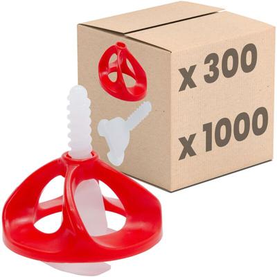Dalsys - Fliesen Nivelliersystem, Verlegehilfe Set, Fliesenleger Werkzeug, ergonomisch - 3mm Set: Image
