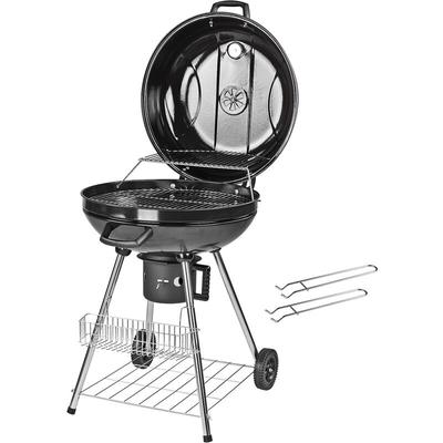 Holzkohle Kugelgrill Grillwagen Profi bbq Grill Antigua ii Grillrost ø 54 cm Image