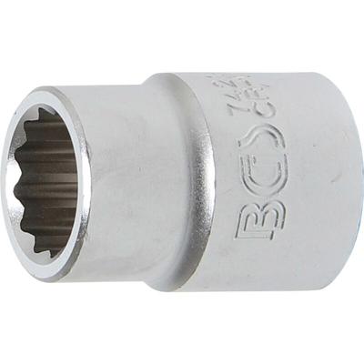 Bgs Technic - Steckschlüssel-Einsatz Zwölfkant Antrieb Innenvierkant 20 mm (3/4') sw 21 mm Image