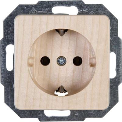 Milano – Schutzkontakt-Steckdose, Farbe: ahorn - 914839088 - Kopp Image
