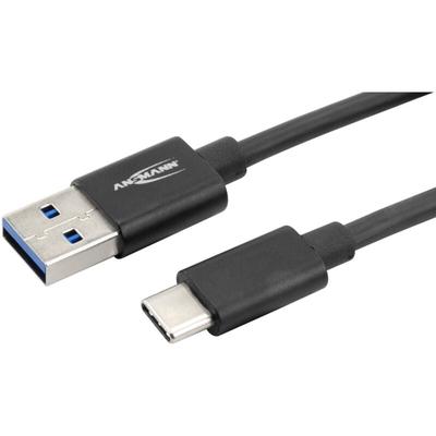 Type-C usb Kabel 200 cm USB3.0 Ladekabel Datenkabel Aluminium Gehäuse - Ansmann Image