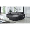 Sofa Couch Ecksofa Eckcouch Wohnlandschaft Schlaffunktion Lincoln Cord Bezug