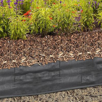 8x 12m² Unkrautvlies Unkrautflies Mulchfolie Gartenvlies Rindenmulchvlies Image