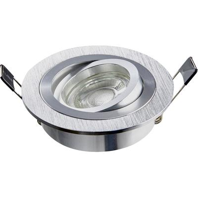 500591 DL7801 Einbauleuchte led led fest eingebaut 8 w Aluminium - Heitronic