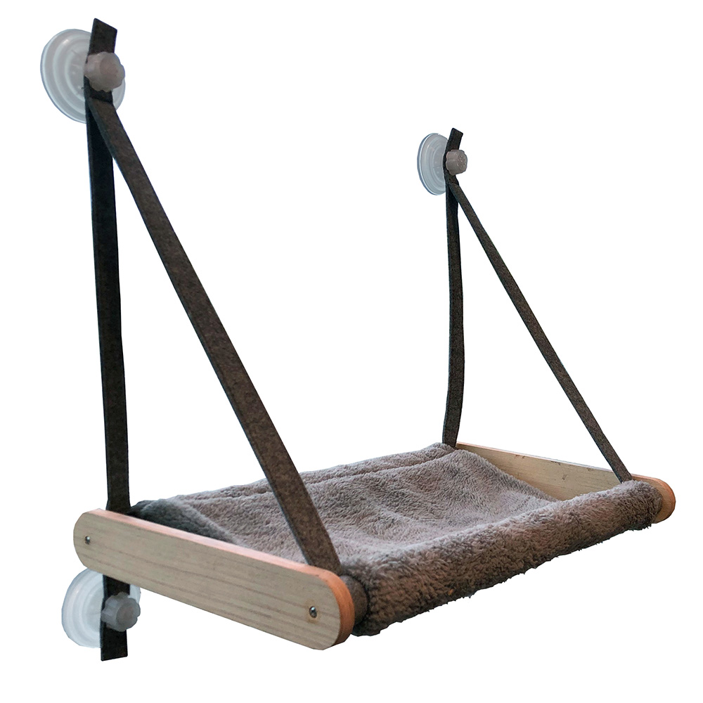 Hamac de fenêtre Karlie Willo pour chat - L 54 x l 32 x H 55 cm