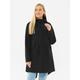 Softshelljacke DERBE "Island Friese" Gr. 42, schwarz (jet black) Damen Jacken Softshelljacken