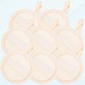 8pcs Makeup Remover Face Pad Natural Cotton Loofah Mat Puff Facial Pad Sponge Face Exfoliating Pads Makeup Pads Sponge Face Sponge Pads Loofah Body Scrubbers Baths Scrub Pad Men Make up