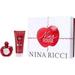 NINA ROUGE Women s Fragrance Gift Set - 2.7 oz EDT Spray & 3.4 oz Body Lotion - Captivating Blend of Caramel Vanilla and Raspberry