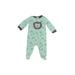 Just One You Made by Carter's Long Sleeve Onesie: Green Bottoms - Size 6 Month