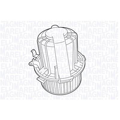 Magneti Marelli Innenraumgebläse [Hersteller-Nr. 069412710010] für Citroën, Peugeot Image