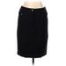 Mugler Wool Skirt: Black Print Bottoms - Women's Size 10