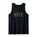 Wandern Wandern Wanderer Grunge Green Love Hiking Trail Hiker Icon Tank Top