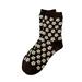 Ierhent Pilates Socks With Grips for Women womens Sheer Knee High(B One Size)