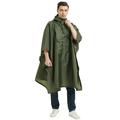 Dazzduo Raincoat Rain Waterproof Rain Taffeta Rain Cape Raincoat Waterproof Rain Polyester QISUO BUZHI ERYUE